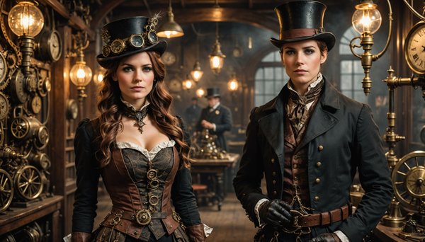 Uncover the secrets of crafting your ideal steampunk outfit